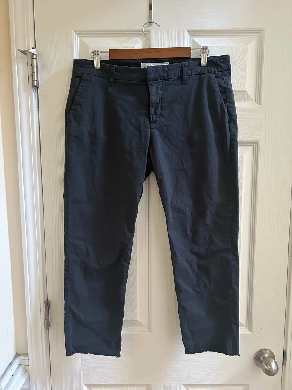 Frank & Eileen Wicklow Pants in Navy Blue Size 12